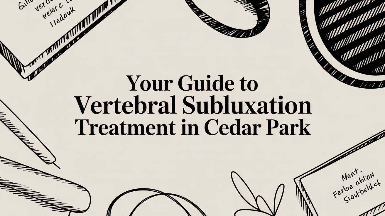 Cedar Park Chiropractor for Vertebral Subluxation Relief